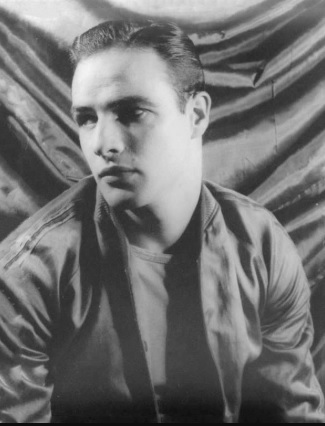Young Marlon Brando in New York
