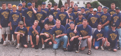 Sayville Football Team in the mid 1990s